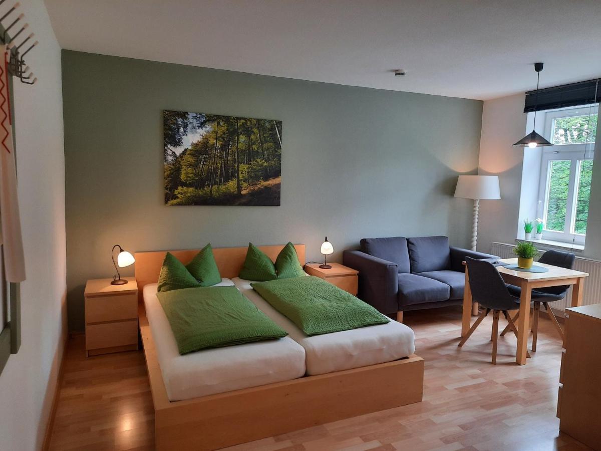 Apartments Und Bistro Zum Glasmacher Gehlberg Ngoại thất bức ảnh