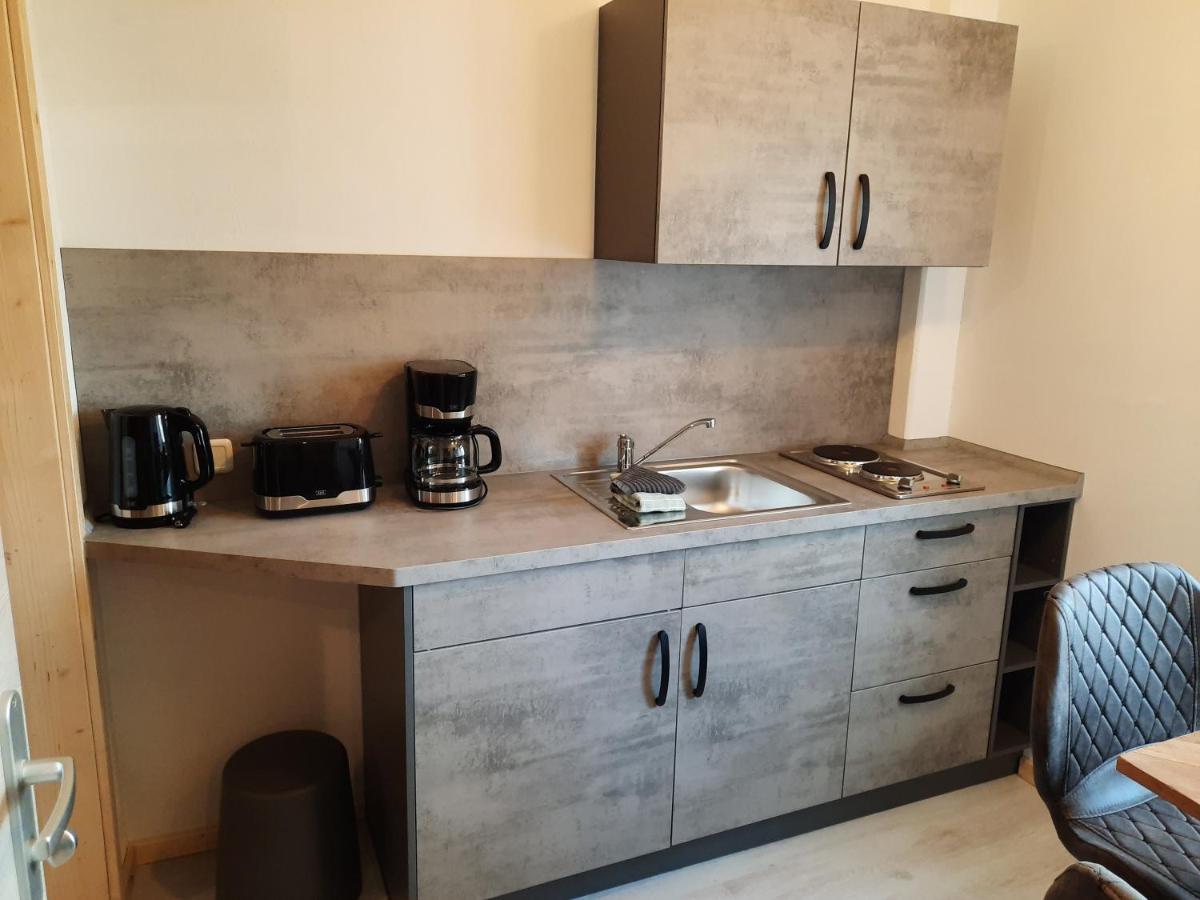 Apartments Und Bistro Zum Glasmacher Gehlberg Ngoại thất bức ảnh